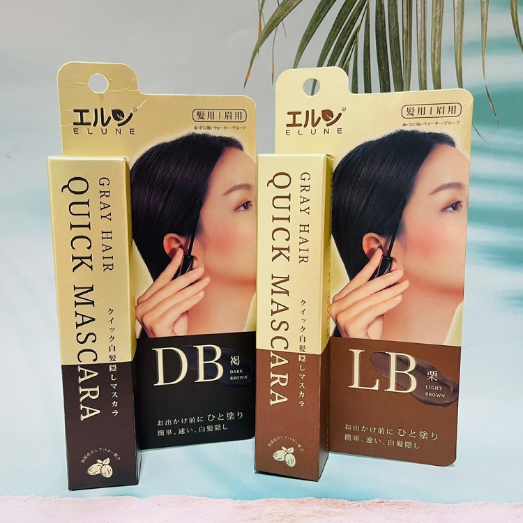 【日本 ELUNE 伊露恩】髮眉補色筆 DB黑褐色/LB栗色 15g