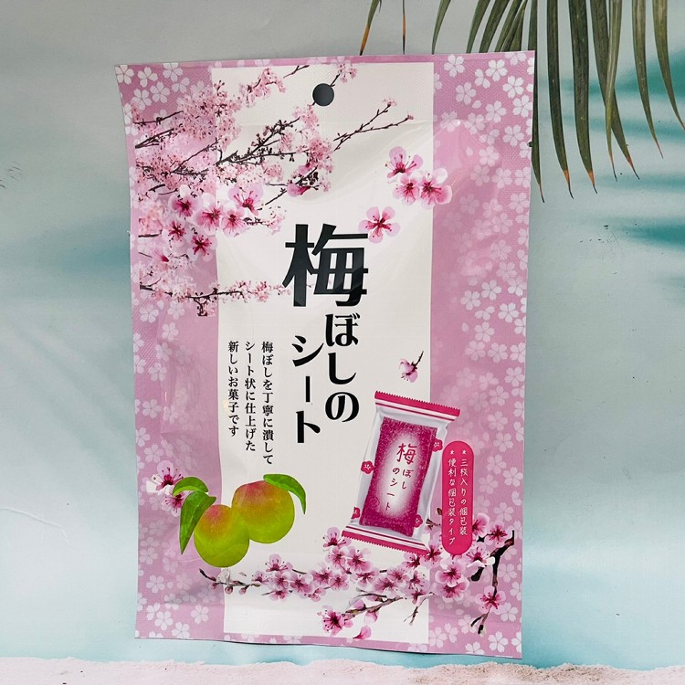 【日本 梅津堂】特選梅片 梅薄片 40g 各別包裝 日本梅片