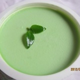 日式抹茶鮮奶酪 清爽低脂無添加色素,人工香料