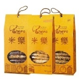 自然心米樂(泰國進口)-1.(芝麻/甜)-箱/8袋(10片)~2.(海苔/鹹)-箱/8袋(10片)/ 特價：$500