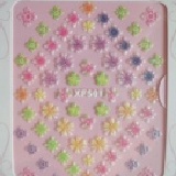 3D菱形彩花指甲彩繪貼 - XF501 特價：$14