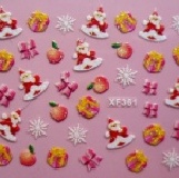 3D指甲彩繪貼 聖誕版優惠組 10入只要99