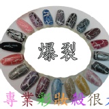 專業彩妝殺很大✿ 爆裂系列指甲油~水晶裂紋~不一樣的指甲彩繪~有19色可選