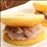 芋泥堡堡 2入裝 ❤ 連珍獨創漢堡蛋糕