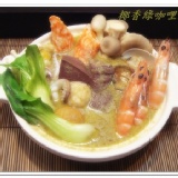 14.椰香綠咖哩湯底 特價：$40