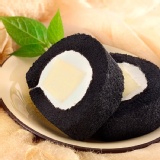 日式竹炭奶凍蛋糕