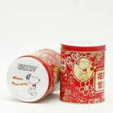 史努比花開富貴罐爆米花