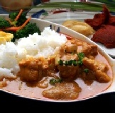 泰式辣味咖哩雞 店長超級推薦-椰奶.泰式紅咖哩醬 ~ 夠味 ! 下飯 (不含配菜&米飯)