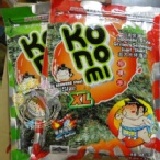 相撲手超大片烤海苔，香辣海鮮 內有八片入，單片包