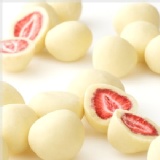 六花亭白巧克力草莓、黑巧克力草莓