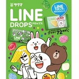 日本Line綜合水果糖，袋袋圖案不同，有72種