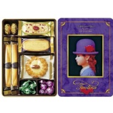 日本高帽子喜餅---紫帽，113克，內裝七種