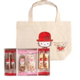 日本高帽子kitty母親節限定版，有送帆布袋