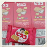 日本固力果嬰兒乳酸菌夾心餅，98.88克