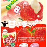 日本味覺糖草莓練乳糖，熊本縣產草莓製成