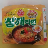 韓國不倒翁芝麻風味拉麵，一袋5包