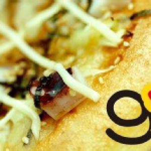 大阪章魚燒(9吋披薩)