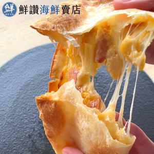 免運!【鮮讚】牽絲披薩薄餅 德腸玉米起司口味 pizza 140g/片 (15片，每片92元)