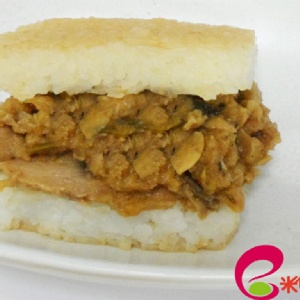 【米食天地】米漢堡(葷食口味)