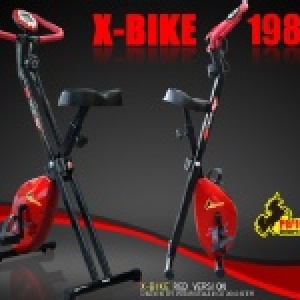 X-BIKE 磁控健身車 19807R 紅色限量版