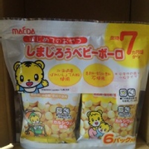 前田巧虎蛋酥，巧虎野菜蛋酥，一袋6小包 特價：$90