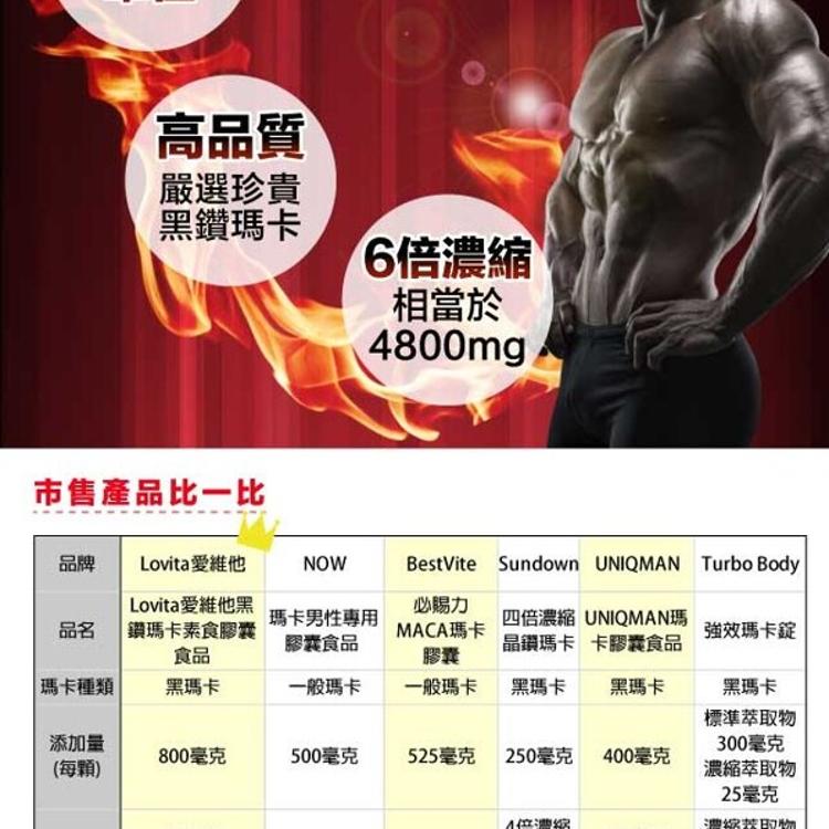 【Lovita 愛維他】 黑瑪奔騰組合(黑鑽瑪卡+螯合鋅)﹝小資屋﹞(0102597582)