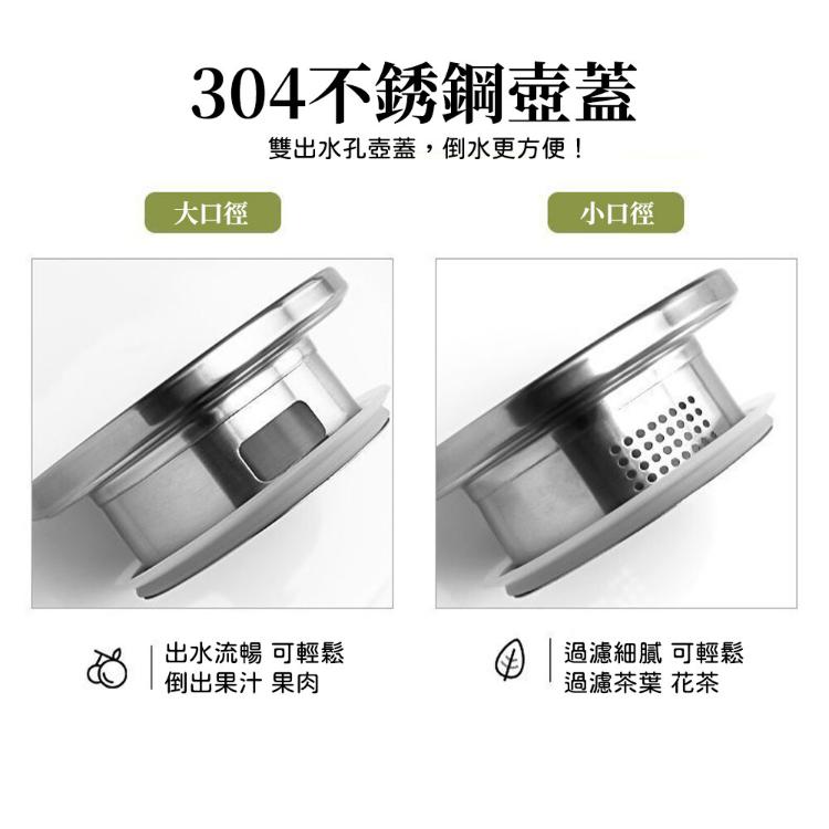 【CityStar】北歐大容量耐高溫玻璃冷水茶壺 (2700ml)