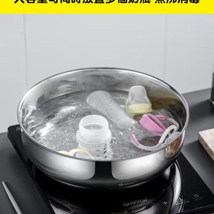 【CityStar】多功能316不鏽鋼超大32公分洗菜湯鍋