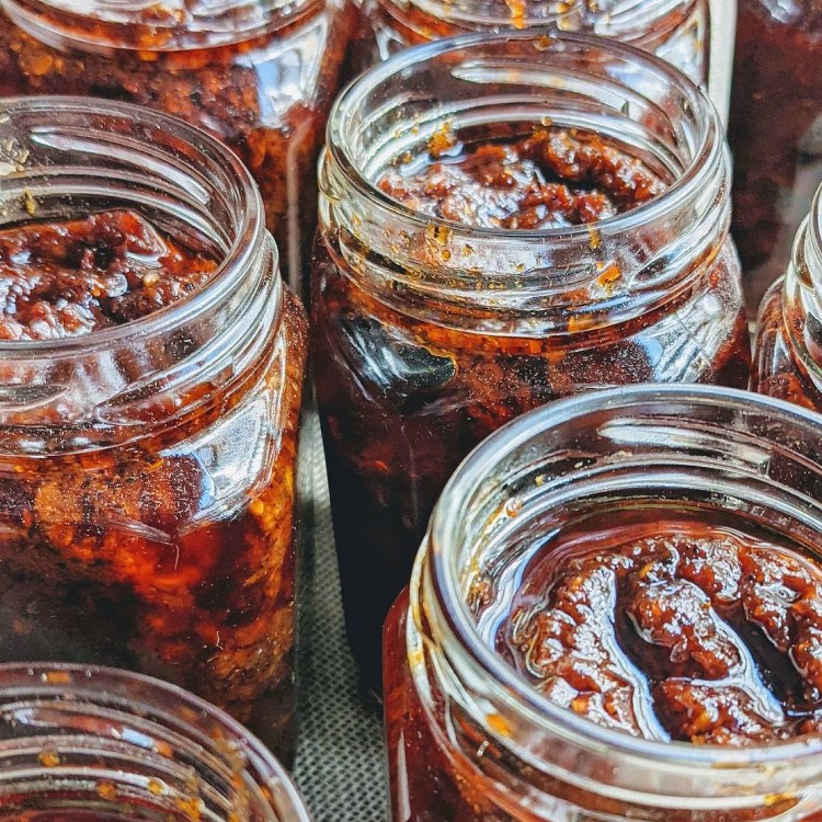 紅洋蔥低醣 川香辣椒醬 200g玻璃罐裝