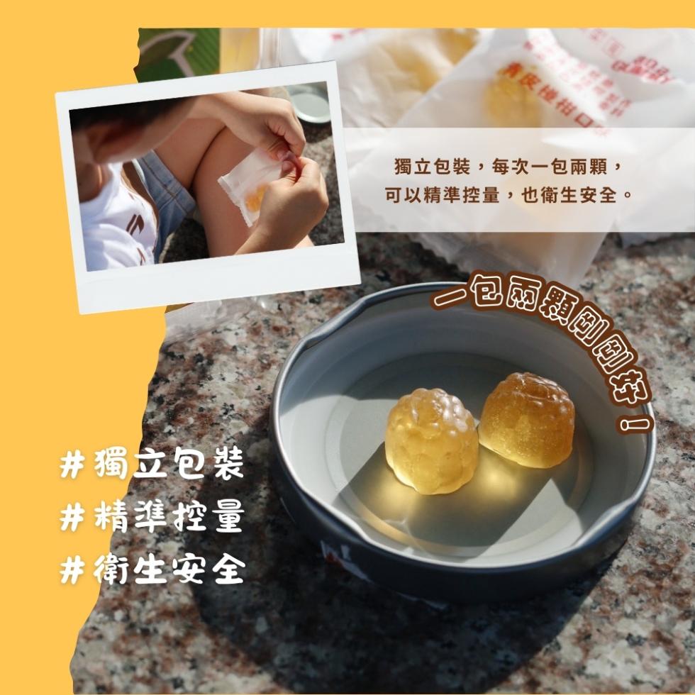 #獨立包裝，#精準控量，#衛生安全，青皮椪柑，獨立包裝,每次一包兩顆,可以精準控量,也衛生安全。