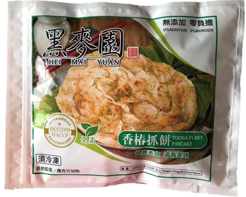 香椿芝麻抓餅包裝圖片