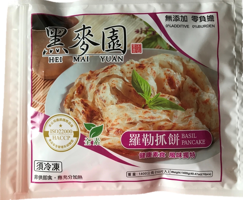 羅勒抓餅包裝圖片