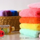 棉柔觸感 超吸水絲絨護膚毛巾- 4入