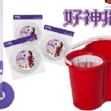 下殺6.7折 市面上最優惠 母親節獻禮 好神拖 防潑水 手壓式-旋轉拖把組(附3布盤) 送防塵手套第三次最後延長優惠 (活動及優惠內容請查閱內容喔) 特價：$950