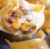 手工玉米水餃~新推出小包裝 團購美食不容錯過 特價：$80