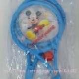 【咖拉★咖拉】米奇卡通球拍 正版的喔！有附兩顆球、一個羽毛球～