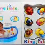 【團購】黃色小鴨感溫洗澡玩具組(6入) 特價：$380