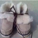 純羊皮系列雪地靴(杏) 16碼 → 13cm