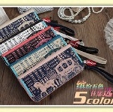 韓版新款摩登小馬車手拿長夾 特價：$200