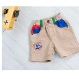 2014新款韓版男童小熊口袋短褲