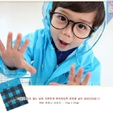韓版SMALLY環保材質兒童雨衣(大童版)