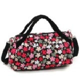 【預購+現貨】時尚百搭帆布手提、斜背兩用包 紅色碎花 限量版 郵寄55元 7-11取貨49元 有現貨