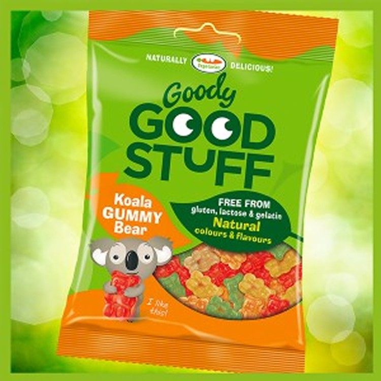 Goody Good Stuff QQ軟糖(無尾熊造型綜合口味)150g 純素