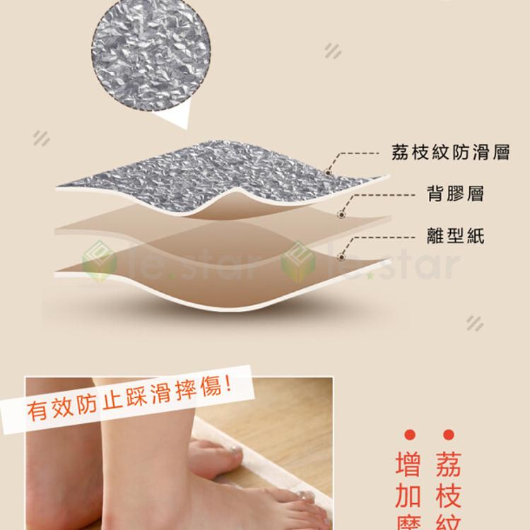 FaSoLa 多用途PEVA浴室 廚房 樓梯 防滑膠帶 5M