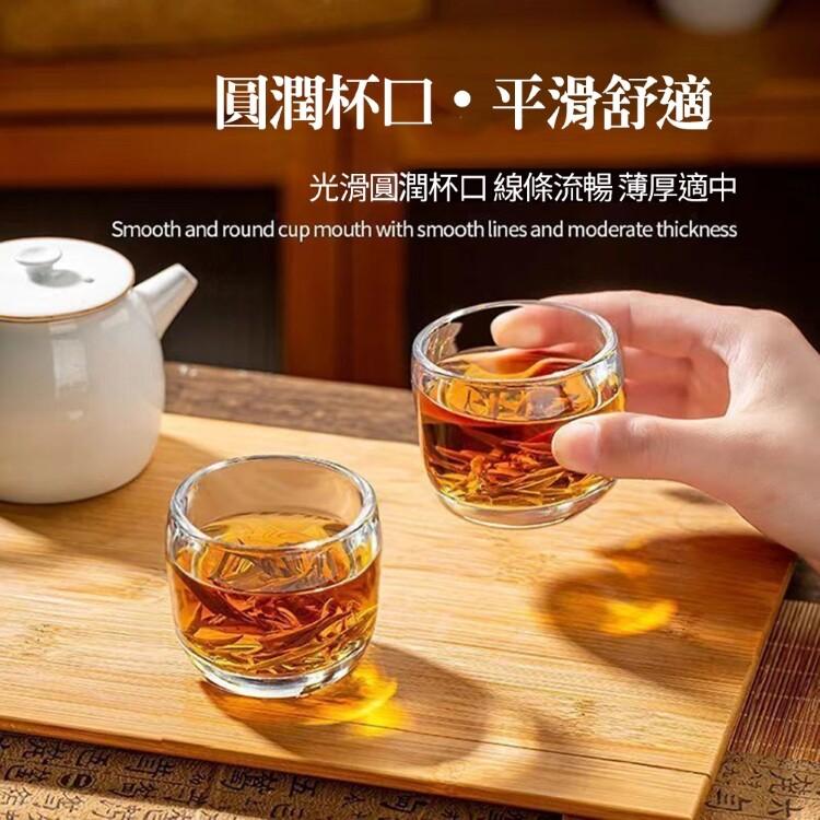 【CityStar】水晶玻璃扳指小茶杯