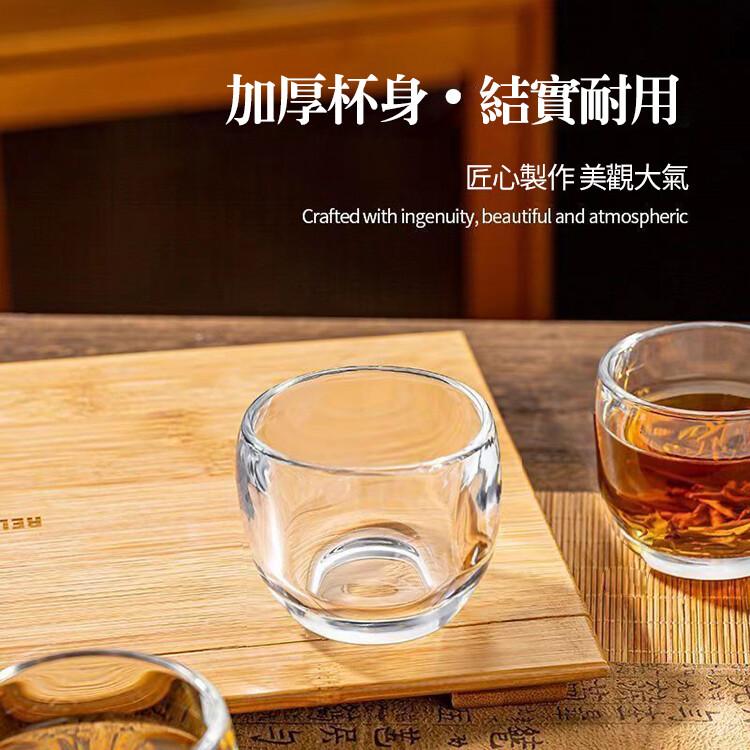 【CityStar】水晶玻璃扳指小茶杯