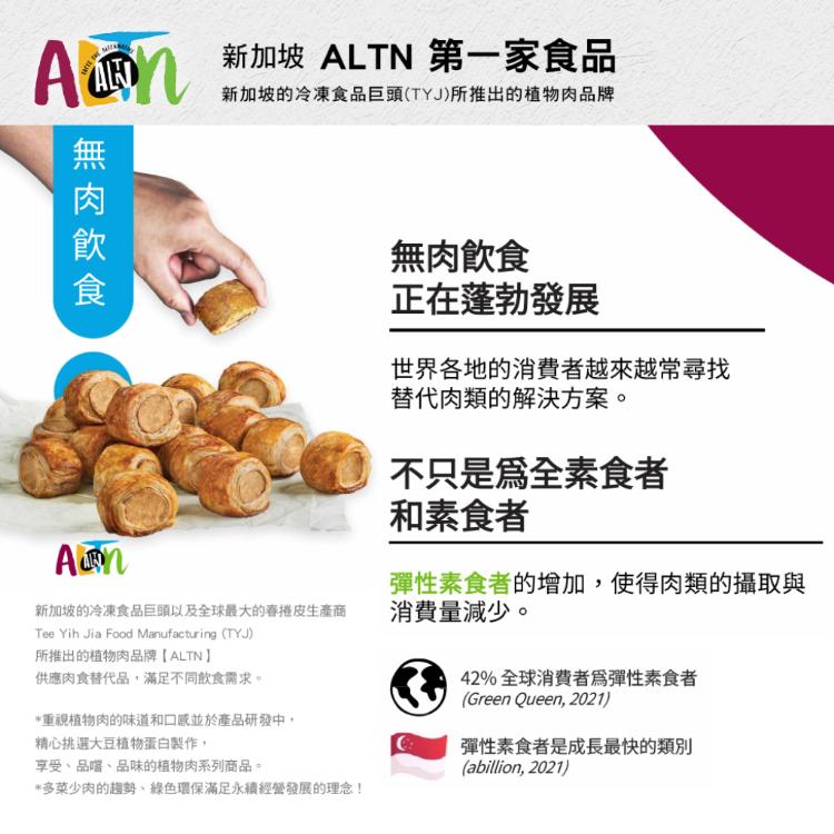 【ALTN 第一家】植物肉港點 兩款任選