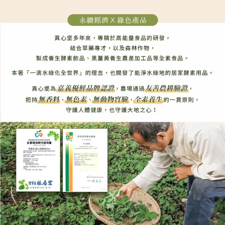 【真心堡】全素綠能棒 三口味任選