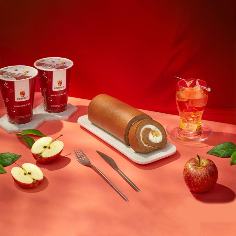 【COMEBUY】蘋果冰茶生乳捲