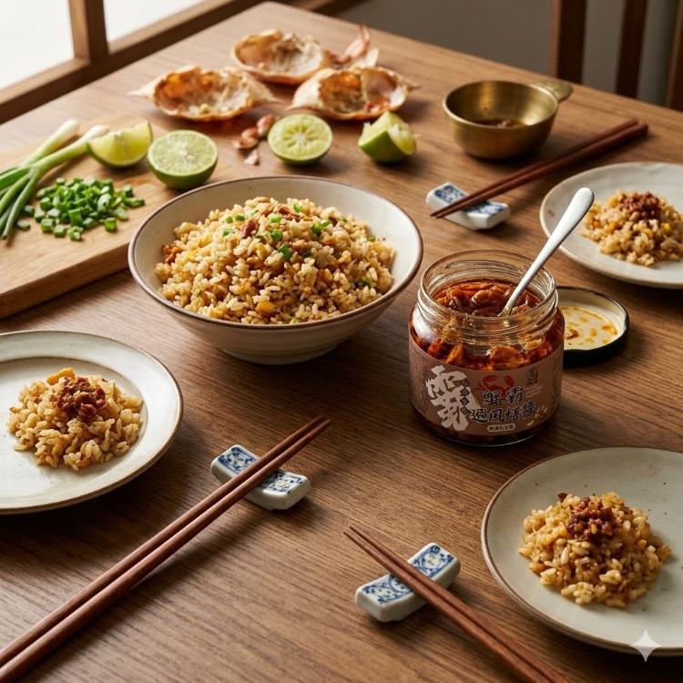 【品元堂】 蟹霸避風塘醬（140g/瓶）